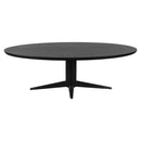 Eettafel Rayford black oval 230