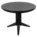 Eettafel Rayford black oval 230