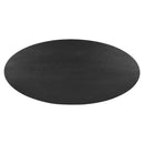 Eettafel Rayford black oval 230