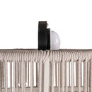 Buiten vloerlamp Lunar light beige