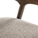 Counterstoel Mihara mocca fancy fire retardant