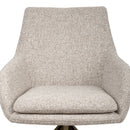 Eetkamerstoel Lisonne cayenne brown swivel fire retardant
