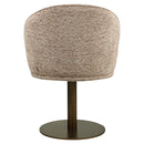 Eetkamerstoel Beverly mocca linear swivel