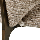 Eetkamerstoel Kenzi mocca linear fire retardant