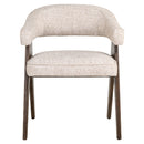 Eetkamerstoel Mori cream tweed fire retardant
