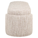 Bank Cupid beige angora with storage