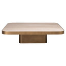 Salontafel Claridge beige 100x100 (cumulus)