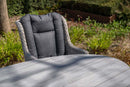 Edison tafel 220x115xH75 cm - carbon black/ grey teak VW - Majorr