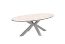 Edison tafel ovaal - 220x115 cm -taupe -light teak Vironwood Edison tafel ovaal - 220x115 cm -taupe -light teak Vironwood - Majorr