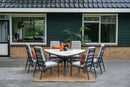 Edison triangle tafel 170 cm - c. black/ light teak Vironwood - Majorr