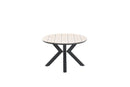 Edison tafel 180x115xH75 cm - c. black/ light teak Vironwood - Majorr