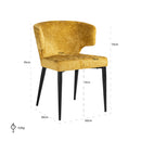 Stoel Taylor mustard fusion - Majorr