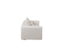 Cover For Seat+5Cushions Monaco Sofa Linen Marshmallow White
