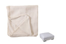 Cover For Pouf Monaco Linen Marshmallow White