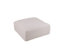 Cover For Pouf Monaco Linen Marshmallow White