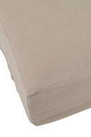 Cover For Pouf Monaco Linen Natural