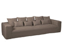 Cover For Seat+9Cushions Monaco Linen Xl Desert Taupe