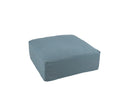 Cover For Pouf Monaco Linen Jeans Blue