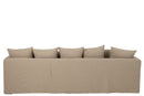 Cover Seat+11 Cushions Beach Linen Nat