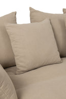 Cover Seat+11 Cushions Beach Linen Nat