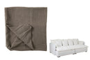 Cover Seat+11 Cushions Beach Linen Desert Taupe
