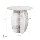 Bijzettafel Holmes 50Ø - Majorr