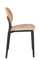 Chair Basic Polyester/Fineer Natural