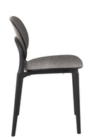 Chair Basic Polyester/Fineer Black