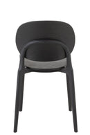 Chair Basic Polyester/Fineer Black