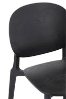 Chair Basic Polyester/Fineer Black