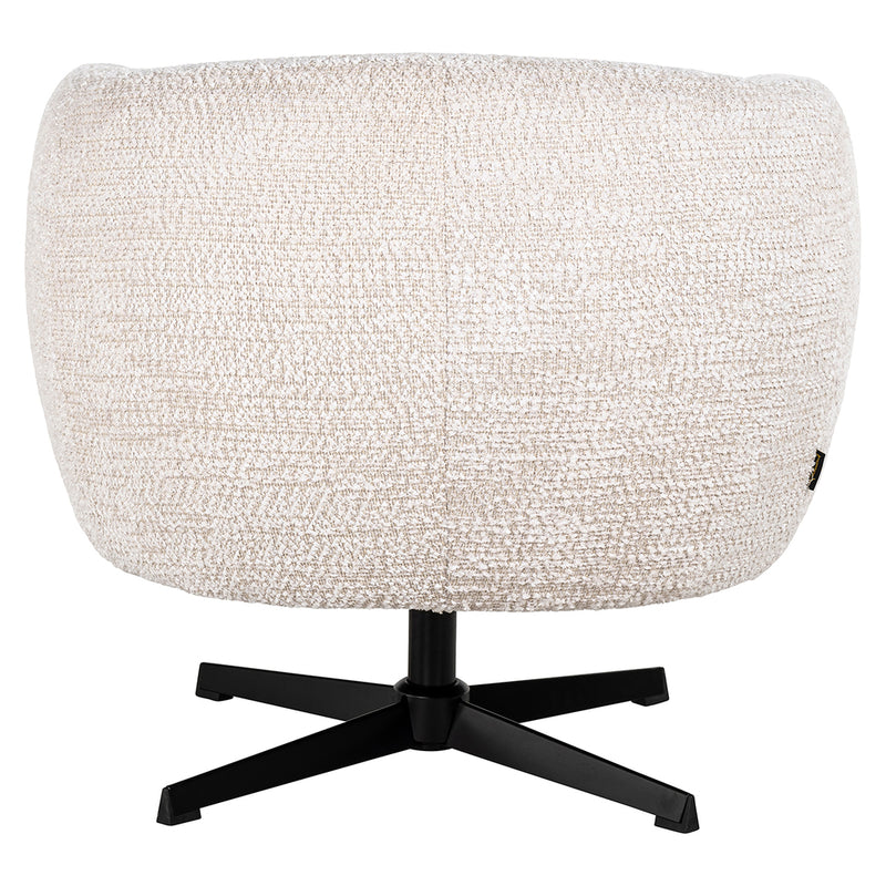 Draaifauteuil Estelle Lovely Cream - Majorr