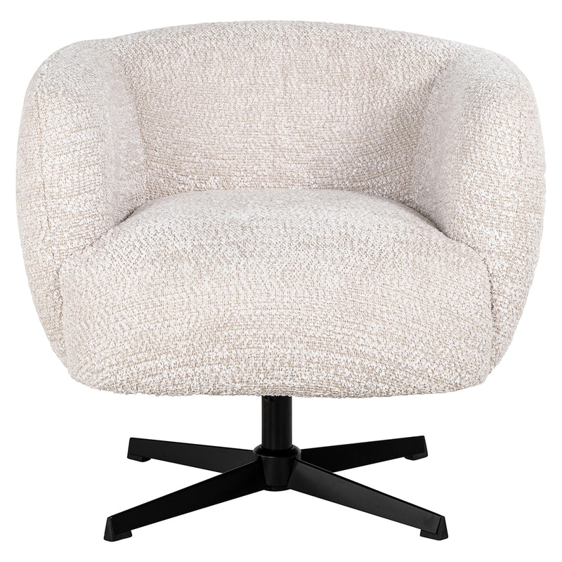 Draaifauteuil Estelle Lovely Cream - Majorr