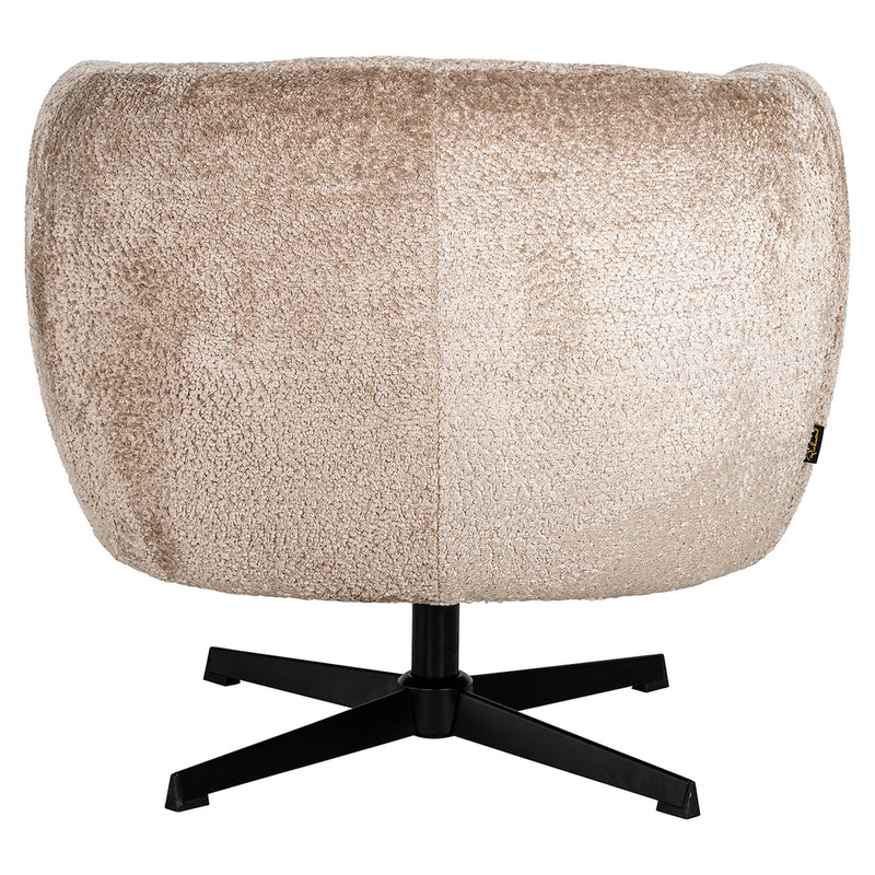 Draaifauteuil Estelle Sheep Nature - Majorr