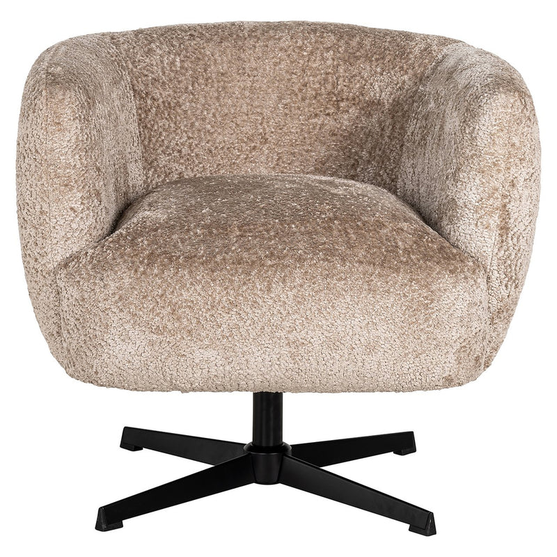 Draaifauteuil Estelle Sheep Nature - Majorr