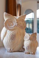 Owl Wood Imitation Magnesium Oxide Beige Large