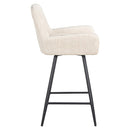 Counterstoel  Linsey beige chenille - Majorr