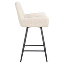 Counterstoel  Linsey beige chenille - Majorr