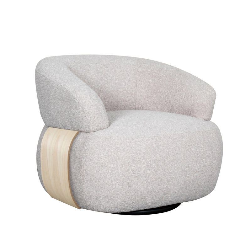 Draaifauteuil Valenza 83x79x73 cm - Majorr