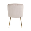 Stoel Cannon khaki / brushed gold - Majorr