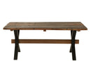 Table Vintage Wood Brown