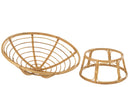 Sofa Celine + Cushion Rattan Natural
