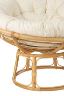 Sofa Celine + Cushion Rattan Natural
