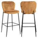 Barstoel Darby cognac fusion - Majorr