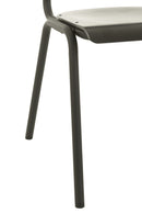 Chair Wood/Metal Black
