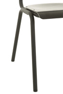 Chair Wood/Metal Black
