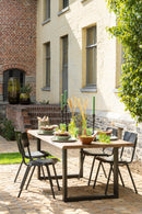 Chair Wood/Metal Black