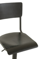 Barstool Wood/Metal Black