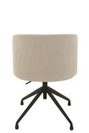 Chair Turn/Up/Down Textile Beige