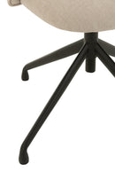 Chair Turn/Up/Down Textile Beige