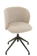 Chair Turn/Up/Down Textile Beige